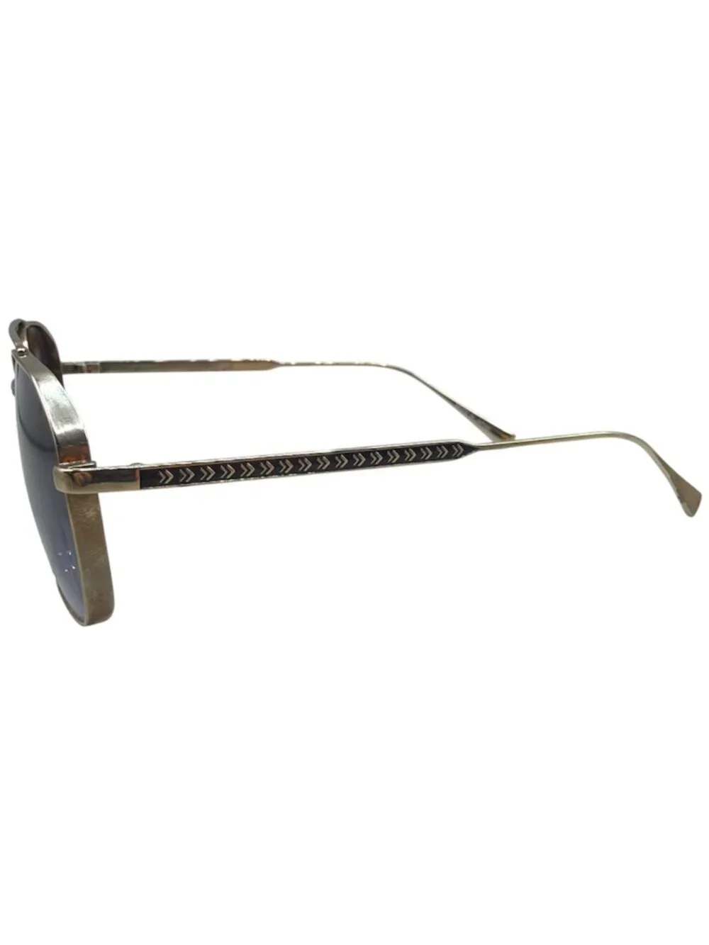 John Varvatos Men's Navigator/Aviator-Style Sunglasses, Gold (SJV563) - NWT